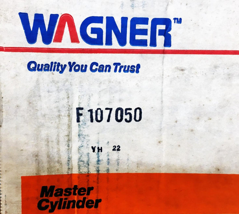 Wagner Brake Master Cylinder F107050 NOS