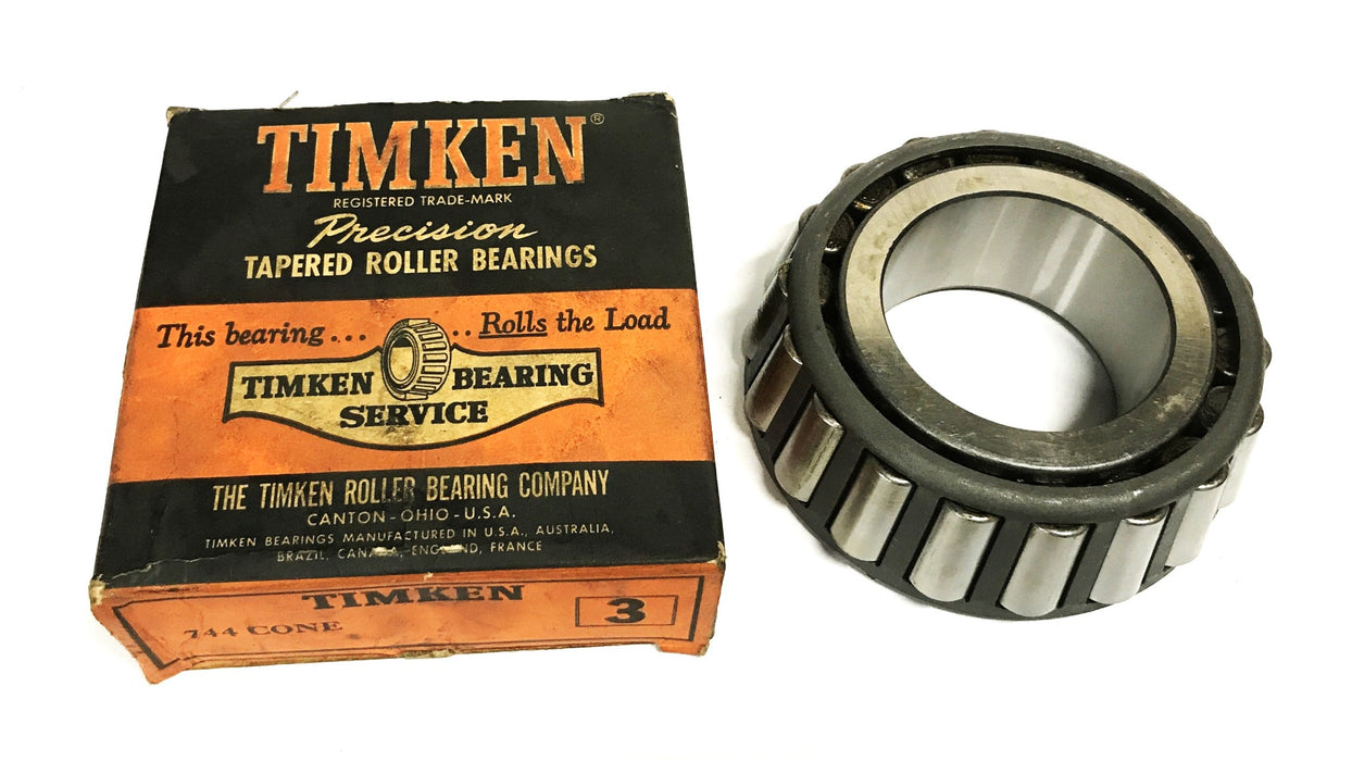 Timken Tapered Roller Bearing Cone 744 NOS