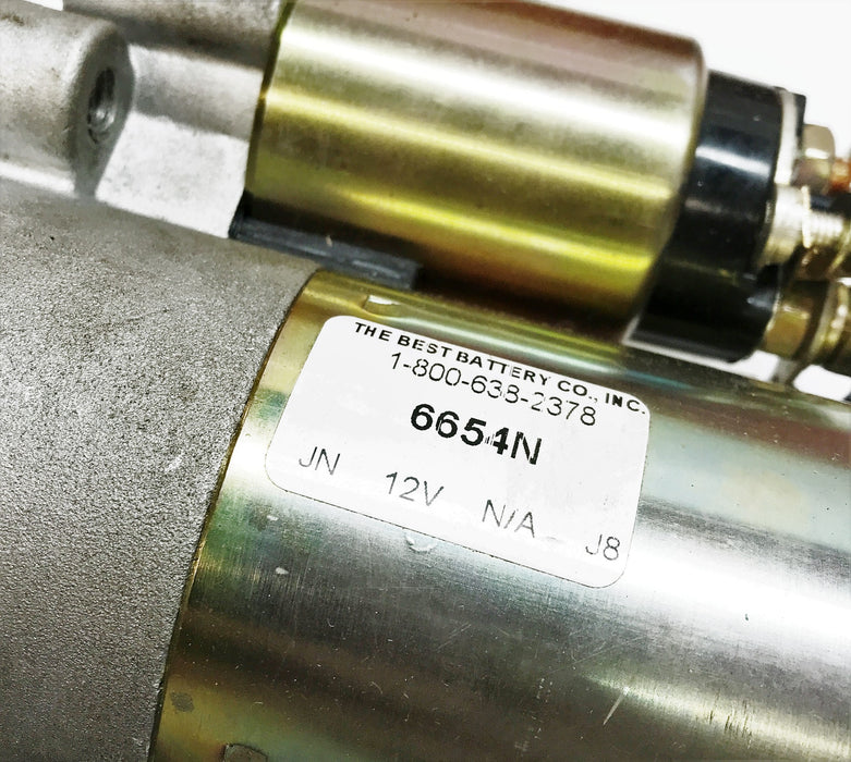 Best Battery Starter Motor Assembly 6654N NOS