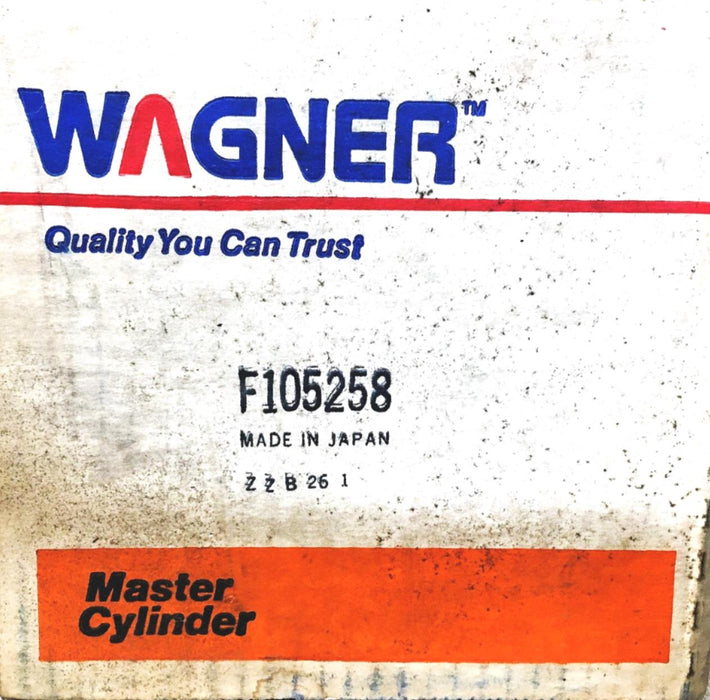 Wagner, Brake Master Cylinder F105258 NOS