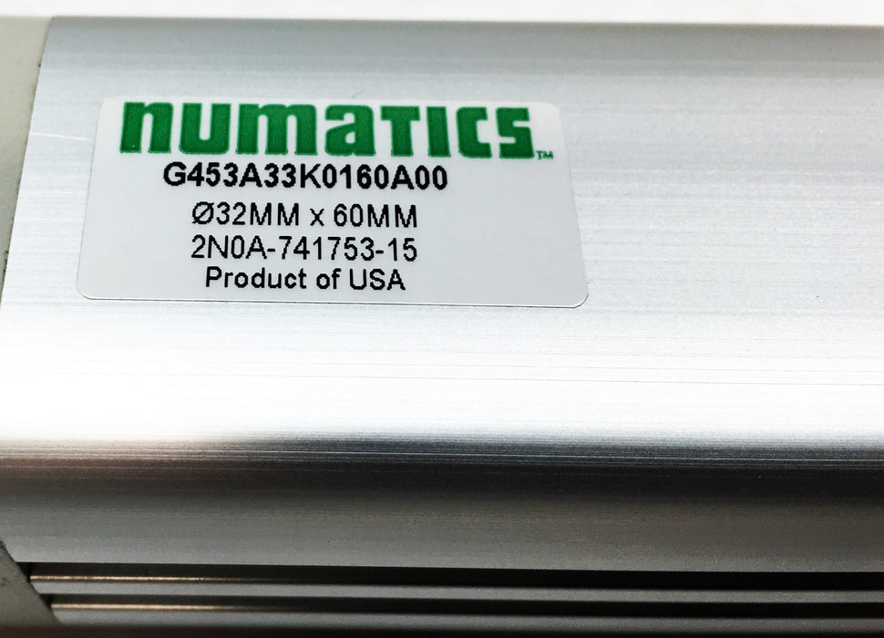 Numatics Stainless Steel Cylinder G453A33K0160A00 NOS