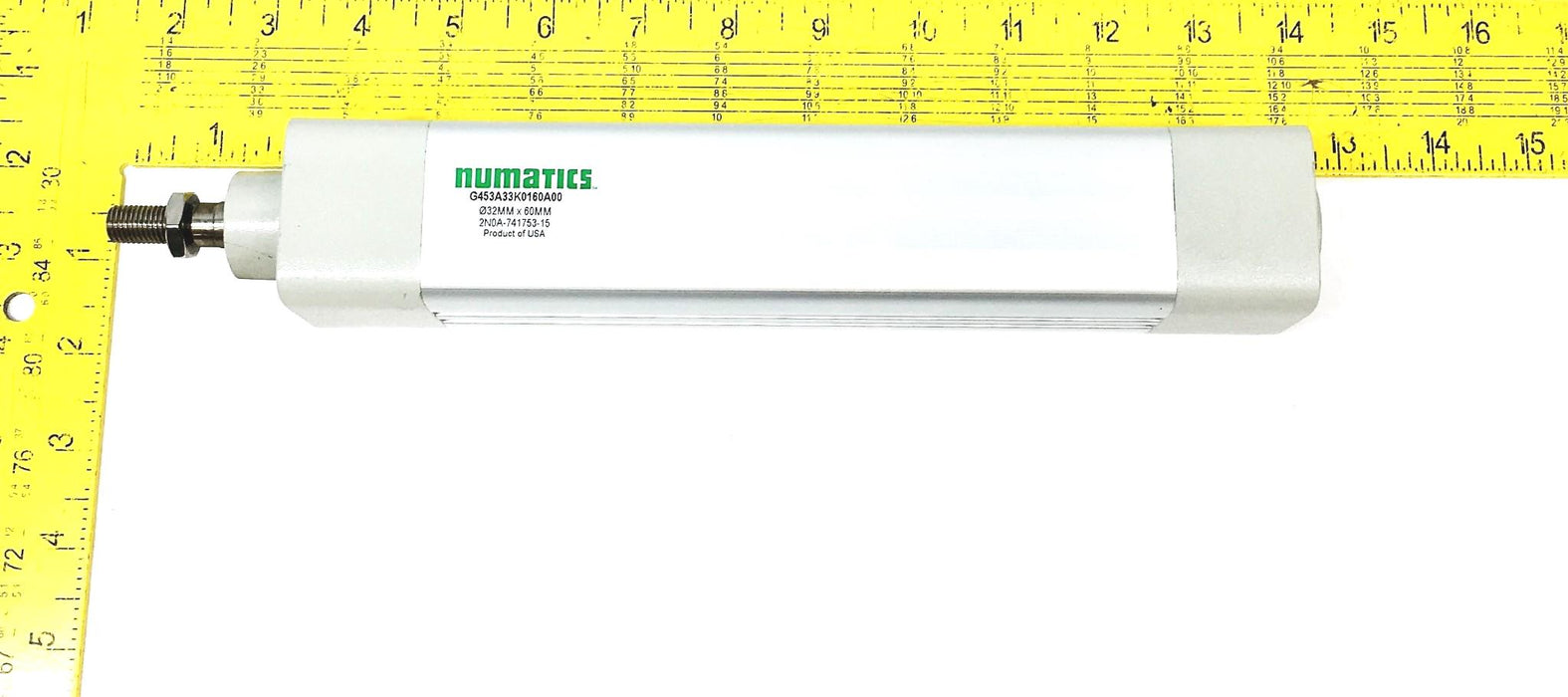 Numatics Stainless Steel Cylinder G453A33K0160A00 NOS