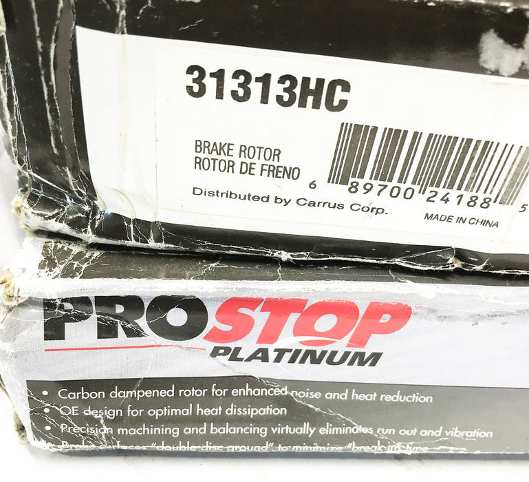 Auto Xtra "Pro Stop" Brake Rotor 31313HC NOS