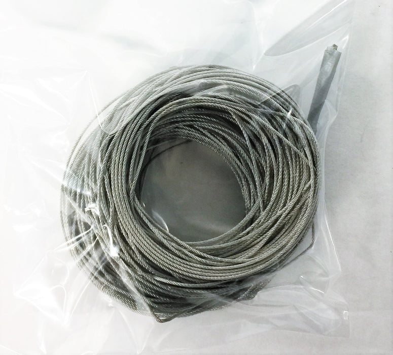 Unbranded 150' Stainless Steel 7X7 Wire Rope Cable NOS