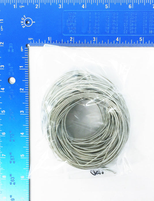 Unbranded 150' Stainless Steel 7X7 Wire Rope Cable NOS