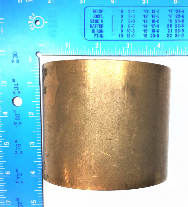 UNBRANDED 3-1/2" x 3" Brass Bushing 4856-24 NOS