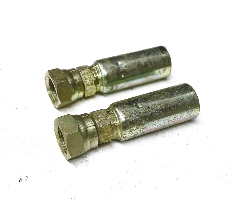 Weatherhead Hydraulic Fitting 04U-054 [Lot of 2] NOS