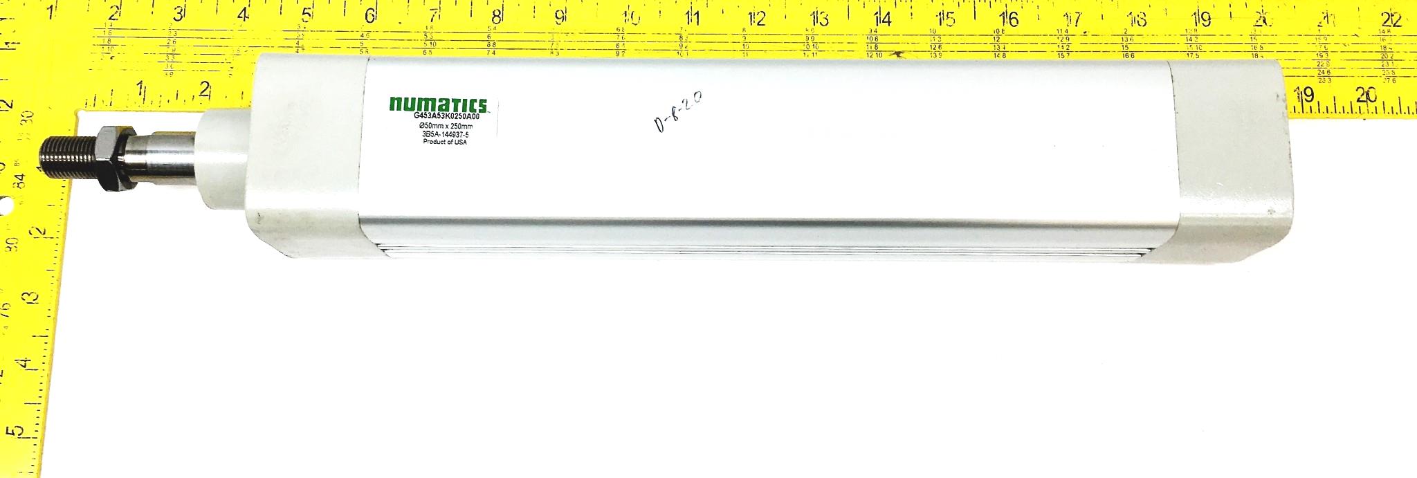 Numatics Pneumatic Cylinder G453A53K0250A00 USED