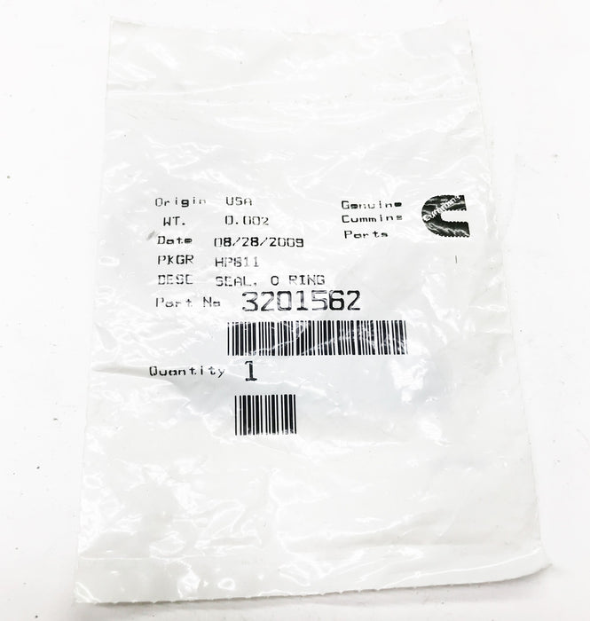 Cummins OEM O-Ring Seal 3201562 [Lot of 9] NOS