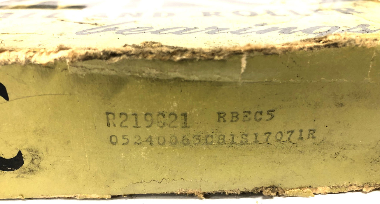 MRC Precision Angular Contact Roller Bearing R219C21 NOS