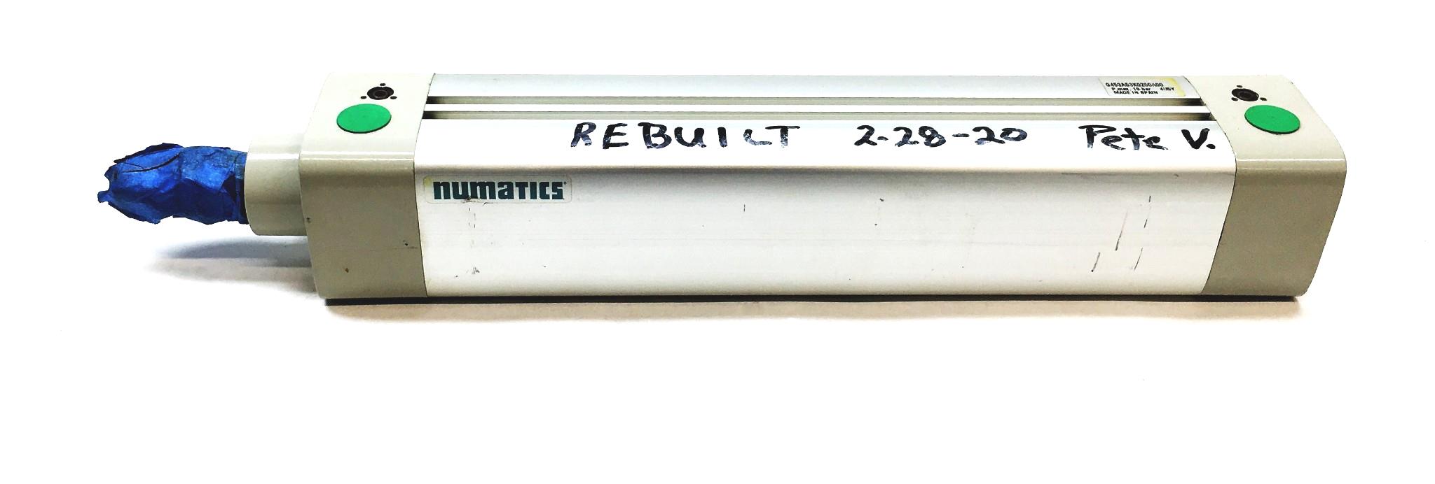 Numatics Rebuilt Pneumatic Cylinder G453A53K0250A00 USED