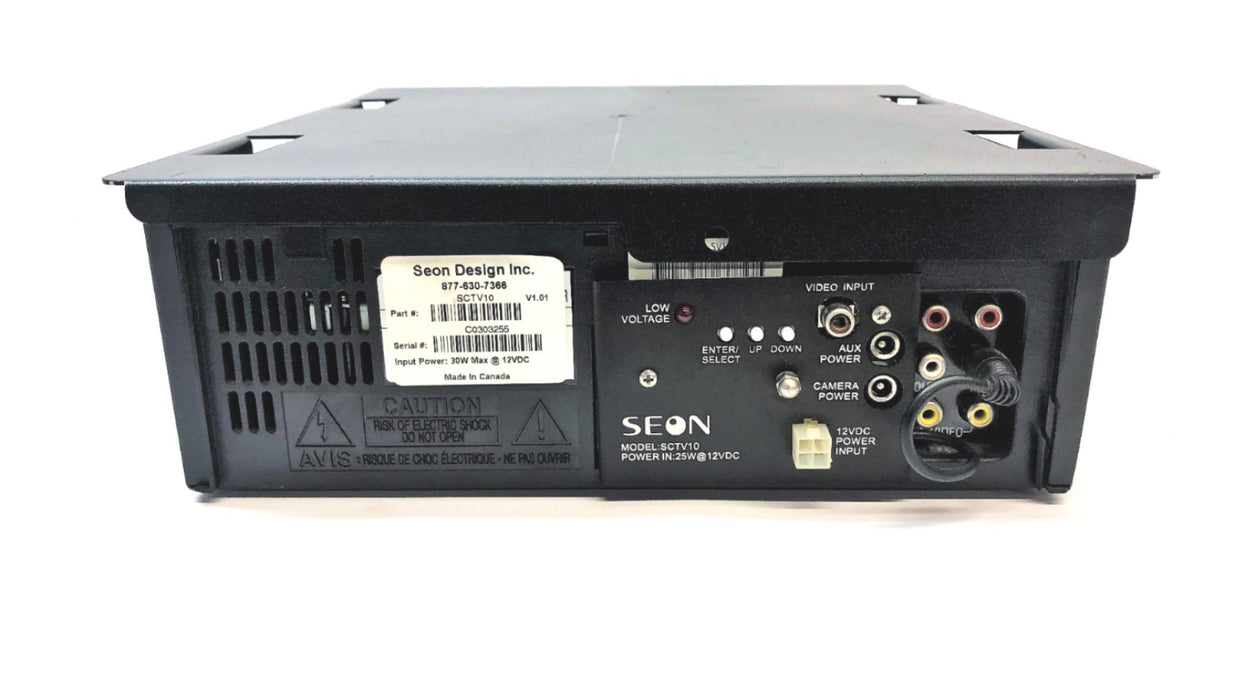 Seon 12VDC 25 Watt Full Automatic Car Video System SCTV10 PARTS ONLY