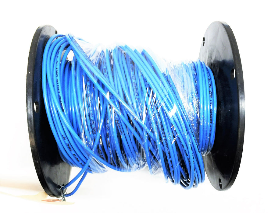 OmniCable 500' Blue #12/1C (19STR) THHN/THWN-2  BLU 600V Wire M512ST-05 USED