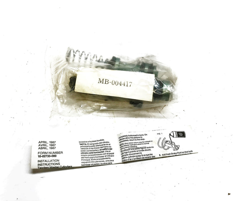 Wagner Master Cylinder Repair Kit F100987 NOS