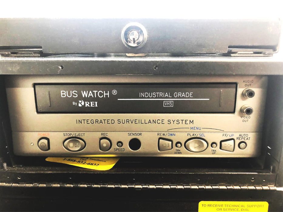 REI VHS Integrated Video Surveillance Recorder & Case 700636 USED