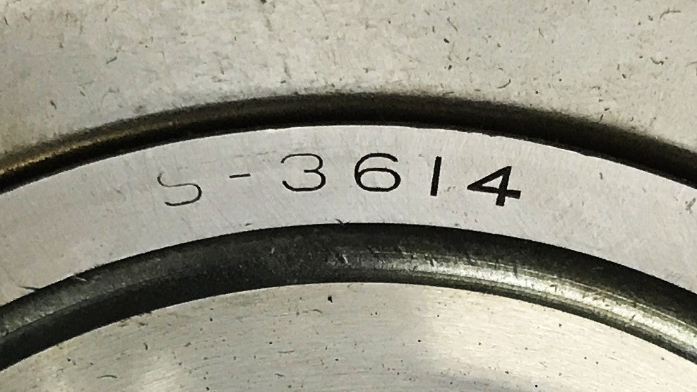 FAG 6 inch Single Row Ball Bearing S-3614 NOS