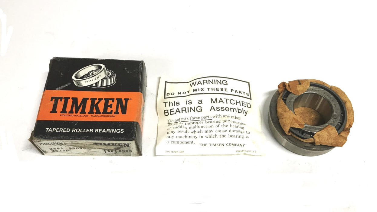 Timken Tapered Roller Bearing Cone and Cup 2581-90025 NOS