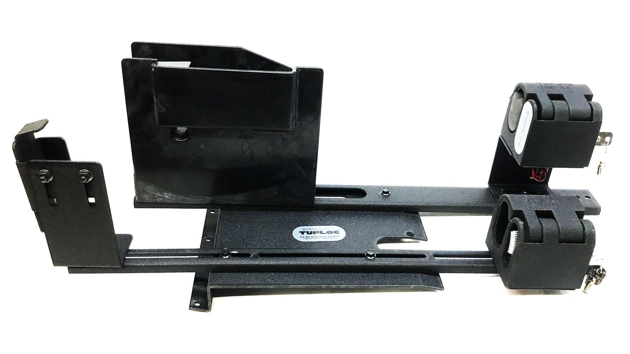 Tufloc Duel Gun Vertical Mount Vehicle Rack with Electrical Switch 609DS NOS