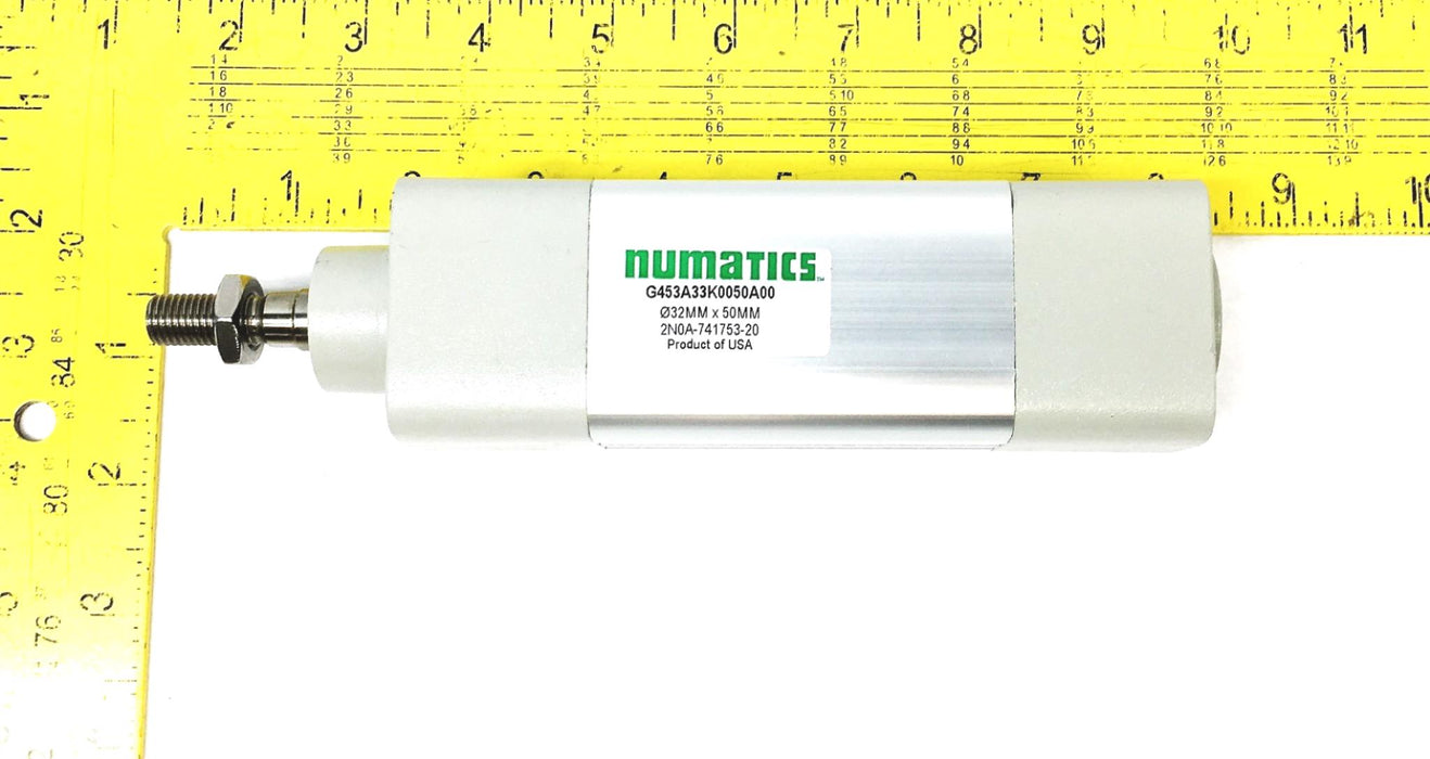 Numatics Pneumatic Cylinder G453A33K0050A00 NOS