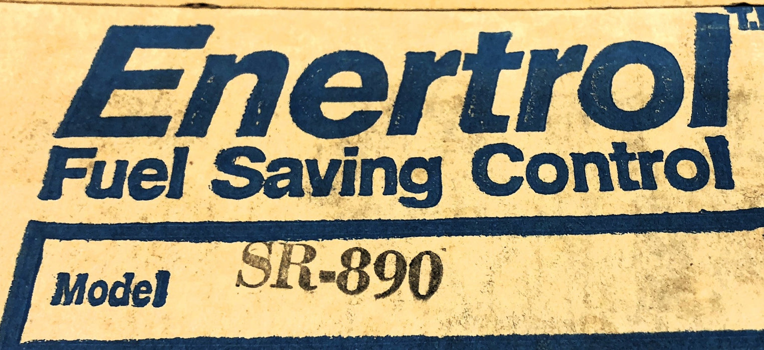 Enertrol 120V 50/60HZ Solid State Relay SR-890 NOS