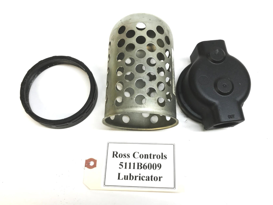 Ross Controls 1 inch Lubricator Auto Drain and Cage 5111B6009 NOS