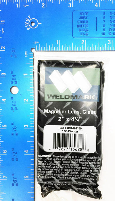 Weldmark 1.5 Diopter Magnifying Glass Lens 8GM24150 [Lot of 3] NOS