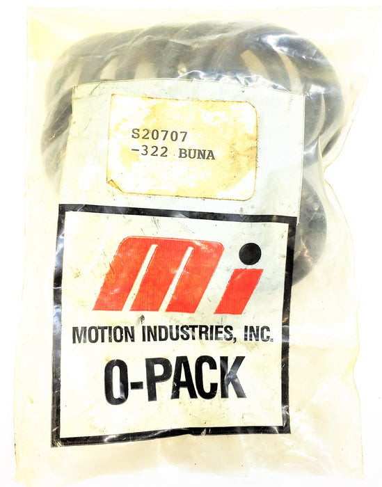 MOTION INDUSTRIES 322 Buna Nitrile O-Ring S20707 [Lot of 50] NOS