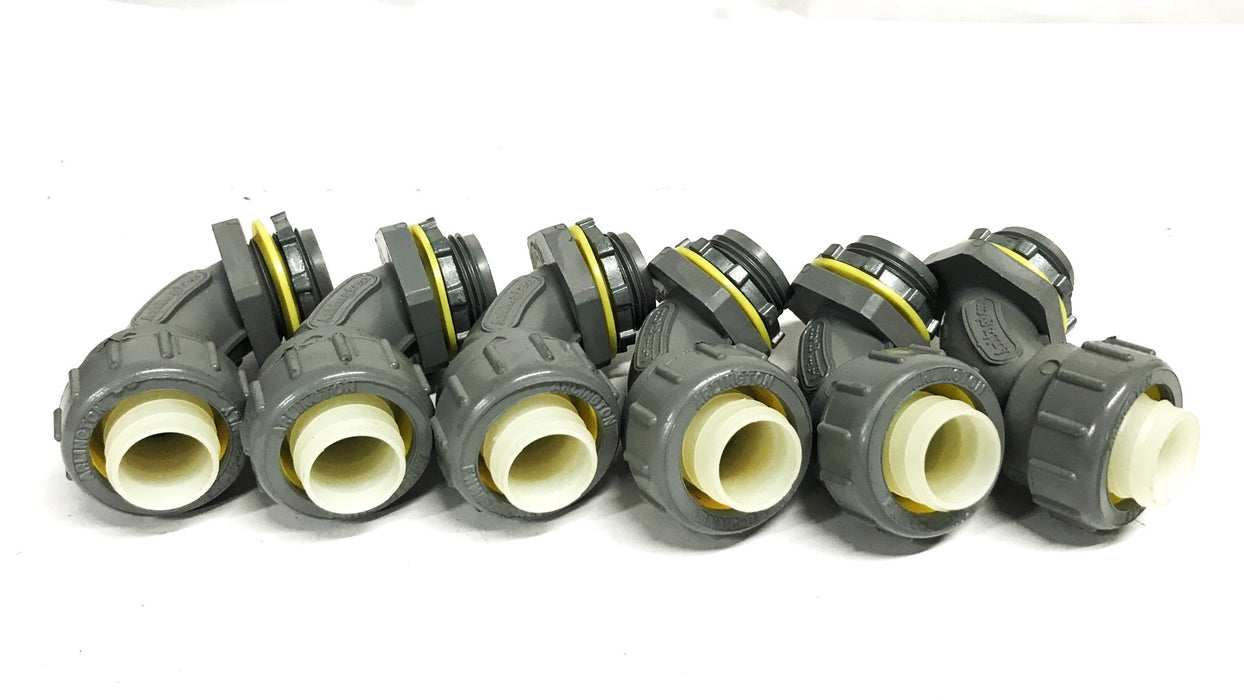 Arlington 3/4 inch 90 Degree Sealtite Connector NMLT9075 [Lot of 6] NOS