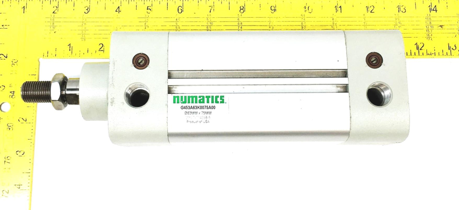Numatics Pneumatic Air Cylinder G453A63K0075A00 USED