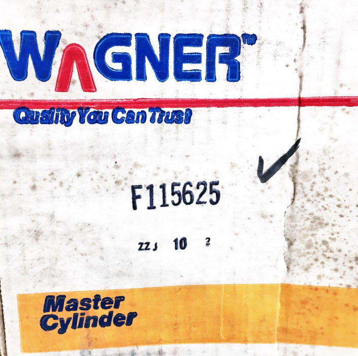 Wagner, Brake Master Cylinder F115625 NOS