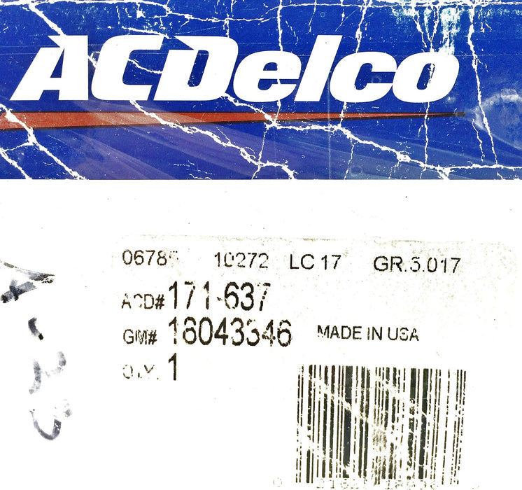 AC Delco/GM Disk Brake Kit 171-637 (18043346) NOS