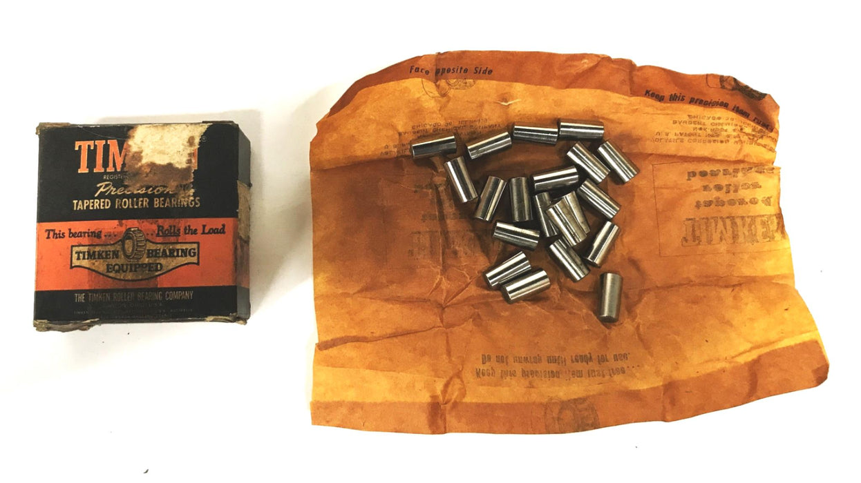 Timken Roller Bearing Rolls, Box of 20, 2003 [Lot of 2] NOS