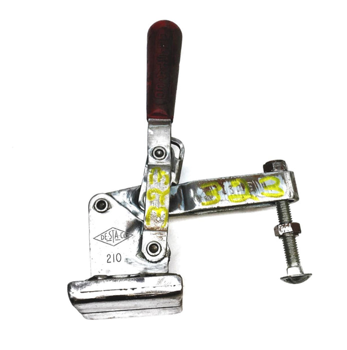 Destaco Steel Manual Hold Down Toggle Clamp With Base 210-U USED