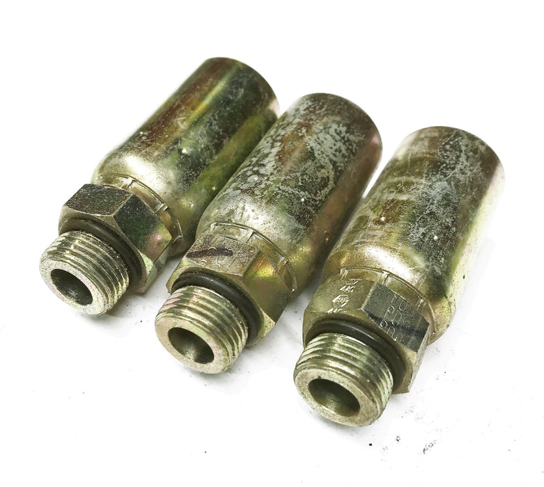 Weatherhead Hydraulic Fitting 10U-P08 [Lot of 3] NOS