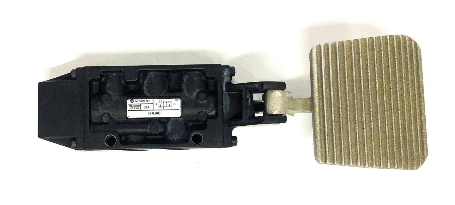 Norgren 150 PSIG Valve Pedal Assembly K71EA00 NOS
