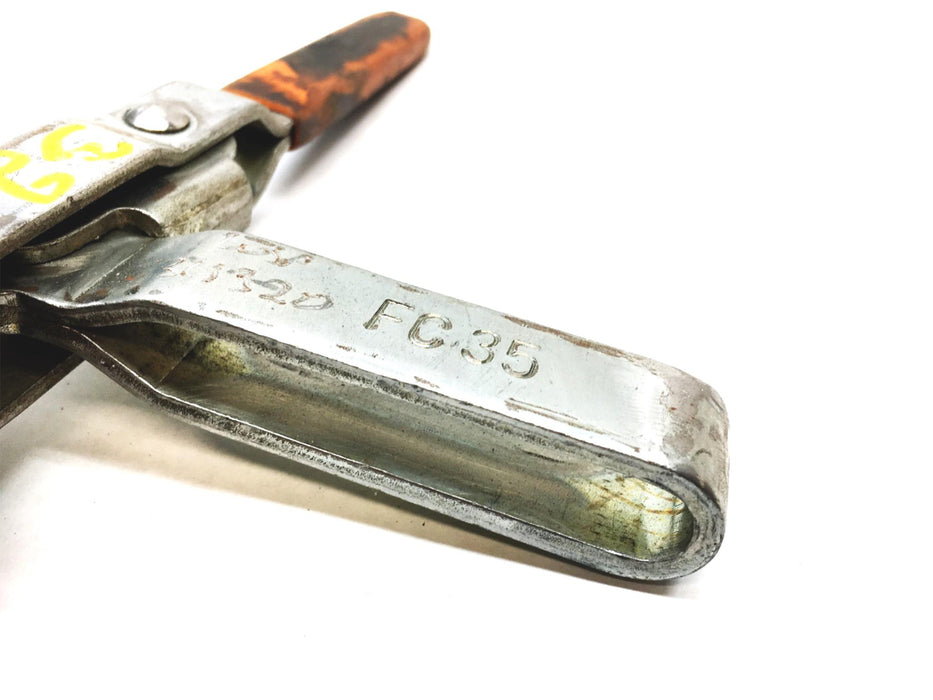 Destaco Steel Manual Hold Down Toggle Clamp With Modified Base FC 35 USED