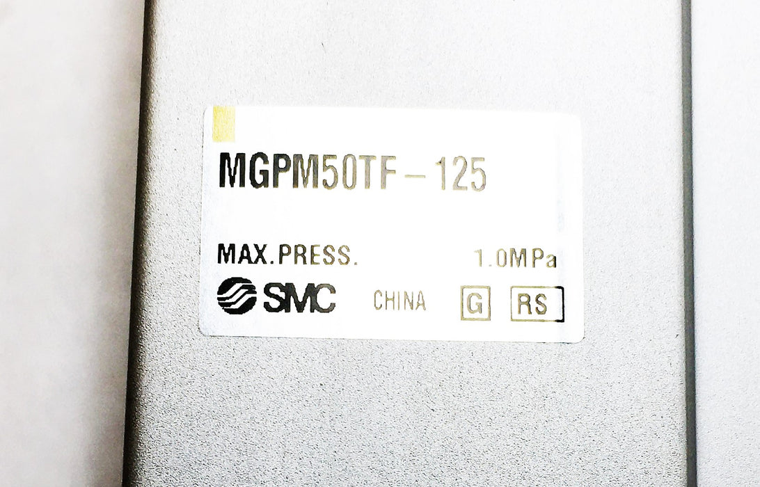 SMC Guided Pneumatic Cylinder MGPM50TF-125 NOS