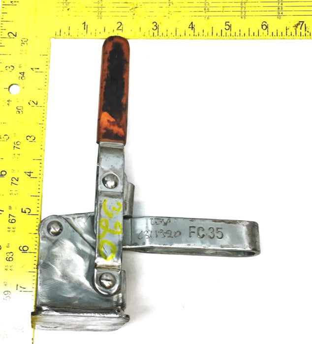 Destaco Steel Manual Hold Down Toggle Clamp With Modified Base FC 35 USED
