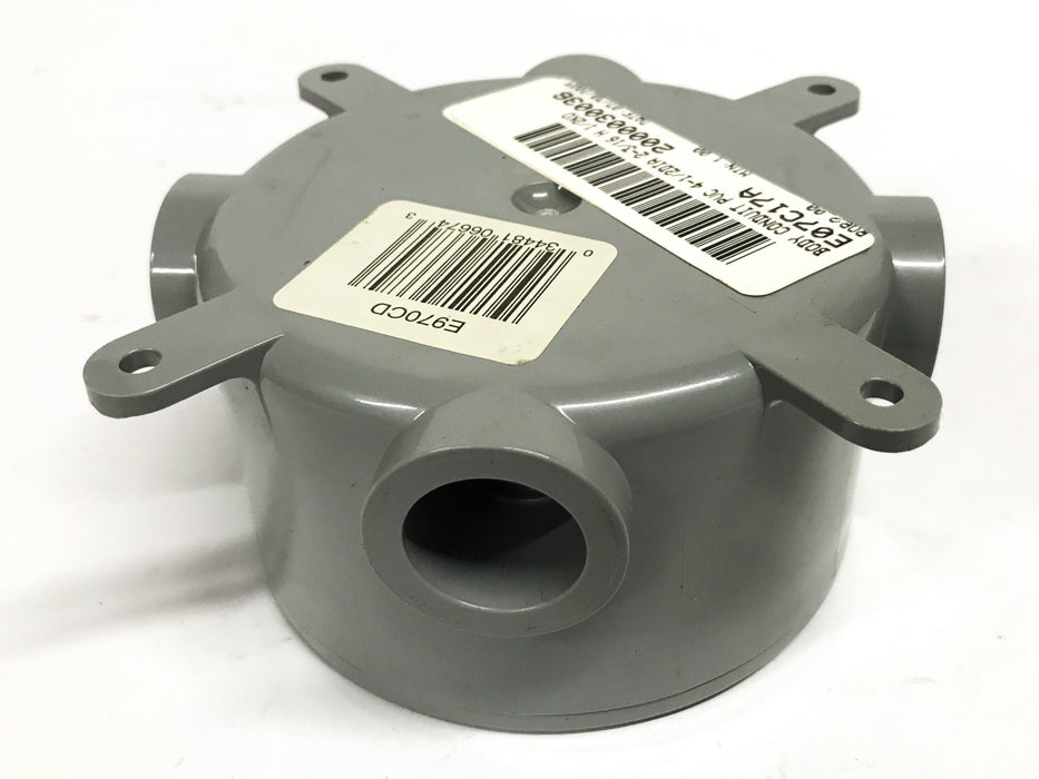Carlon PVC 4-1/2 inch Conduit Junction Box E970CD [Lot of 2] NOS