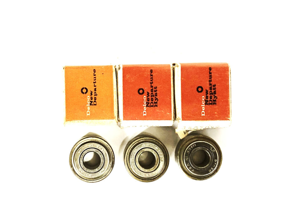 ND Single Row Ball Bearing 87038 [Lot of 3] NOS