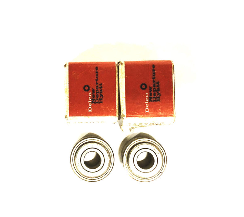 ND Single Row Ball Bearing 87038 [Lot of 2] NOS