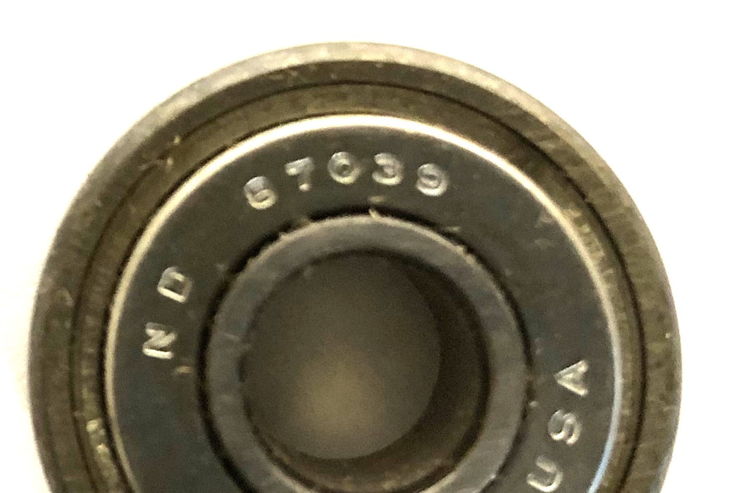 ND Single Row Ball Bearing 87039 [Lot of 2] NOS