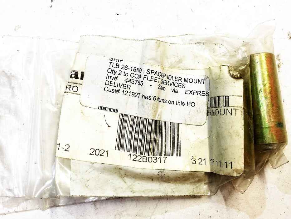 Toro Spacer-Idler Mount TLB-26-1880 [Lot of 2] NOS