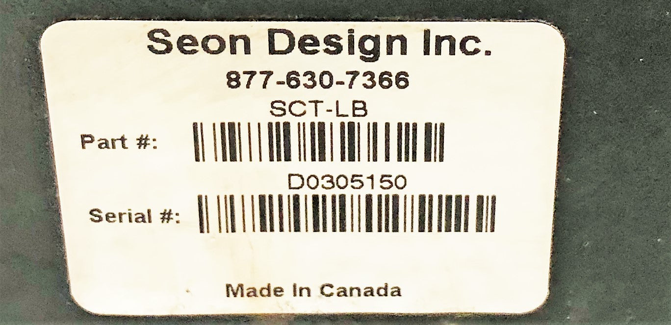 Seon Scout 12VDC Mobile Video System with Lock Box SCT-LB USED