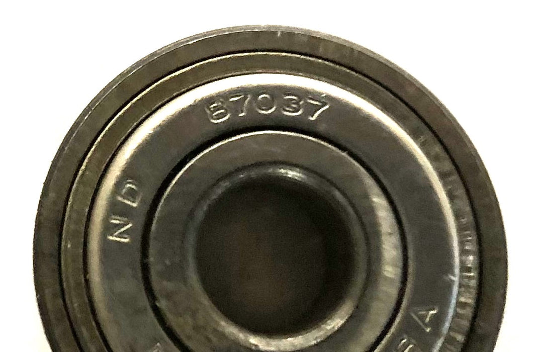 ND Single Row Ball Bearing 87037 [Lot of 2] NOS