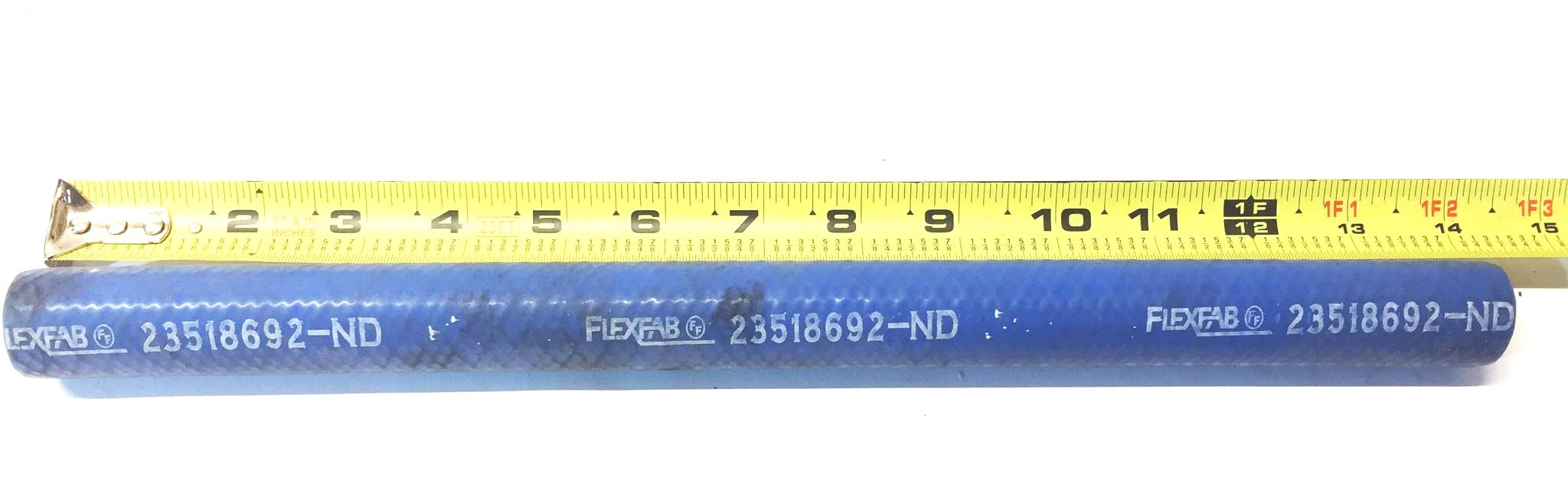 Flexfab Hose 23518692-ND 1" OD 3/4" ID 14" Length NOS