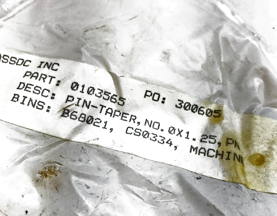 Etnyer Taper Pin 0103565 [Lot of 12] NOS