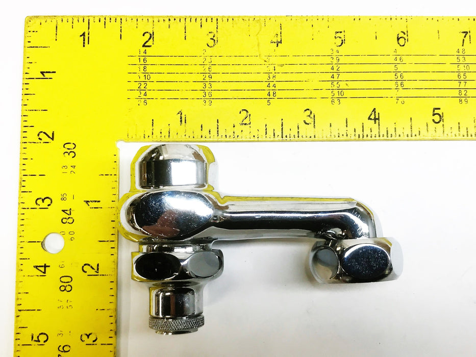 Chicago Faucets 2-1/2" Offset Inlet Supply Arm NOS