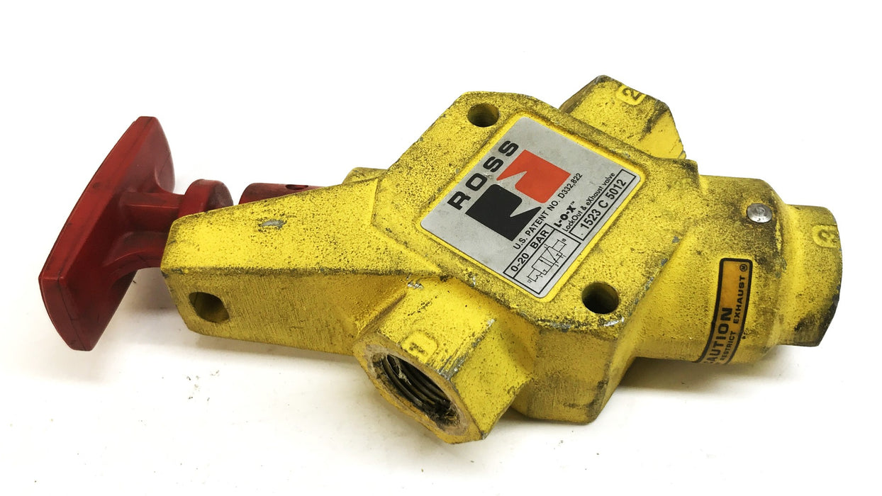 Ross Controls 3/4 inch Brass Relief Valve 1523C5012 USED