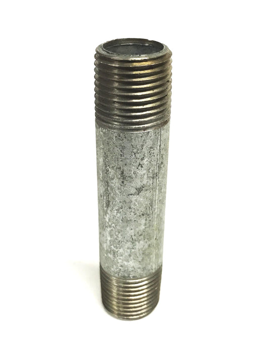 Unbranded 1/2 inch x 3-1/2 inch Galvanized Steel Conduit Nipple [Lot of 6] NOS